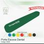 Porta-escova dental. Material plastico. Gravação silk 01 cor/ 01 lado.