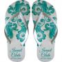 Sandálias personalizadas SLIMFEET. Para todo tipo de evento. Opção da Tira Slim ( fina ) da um toque mais feminino ou tradicional unissex. Gravação silk 01 cor. Para Transfer digital sem limite de cores, acrescer R$