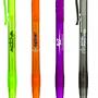 Lapiseira Clic Color New Pen, grafite 0,5mm. 100% nacional. Produto de qualidade. Gravação 1 cor no corpo 