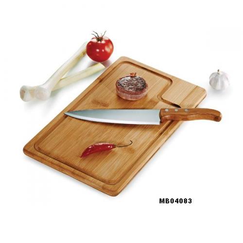MB04083 - Conjunto Faca e Prancha em Bambu/ Inox Texas c/ 2 peças - Gravaçao a laser na tábua - Embalagem Kraft MB04083 - Conjunto Faca e Prancha em Bambu/ Inox Texas c/ 2 peças - Gravaçao a laser na tábua - Embalagem Kraft