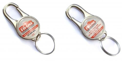 Chaveiro personalizado, modelo Mosquetão Cadeado M . Gravação colorida 2 lados. Acabamento em resina. Embalgem Individual Chaveiro personalizado, modelo Mosquetão Cadeado M . Gravação colorida 2 lados. Acabamento em resina. Embalgem Individual