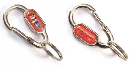 Chaveiro personalizado, modelo Mosquetão Italiano . Gravação colorida 2 lados. Acabamento em resina. Embalgem Individual Chaveiro personalizado, modelo Mosquetão Italiano . Gravação colorida 2 lados. Acabamento em resina. Embalgem Individual