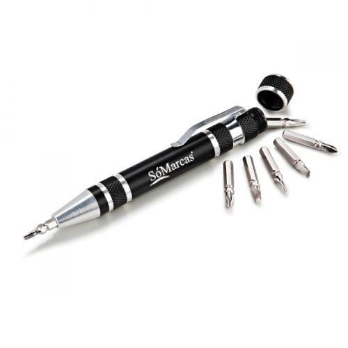 FE00880 - Conjunto de Ferramentas c/ 9 peças. Gravação a laser. Embalagem Individual cx cinza FE00880 - Conjunto de Ferramentas c/ 9 peças. Gravação a laser. Embalagem Individual cx cinza