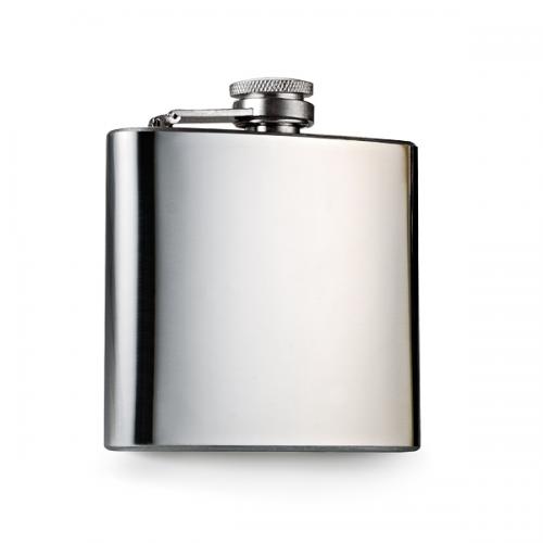KB00750 - Garrafa em inox para bolso.. Capacidade 160ml. Gravação a laser 01 lado. Embalagem cx cinza KB00750 - Garrafa em inox para bolso.. Capacidade 160ml. Gravação a laser 01 lado. Embalagem cx cinza