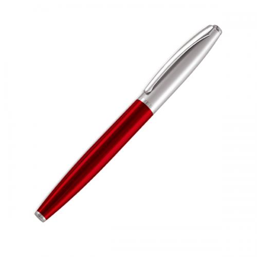 CE12014 Canetas de metal prata e vermelho personalizadas. Gravação a laser ( não colorido/ baixo relevo). Embalagem individual cx cinza CE12014 Canetas de metal prata e vermelho personalizadas. Gravação a laser ( não colorido/ baixo relevo). Embalagem individual cx cinza