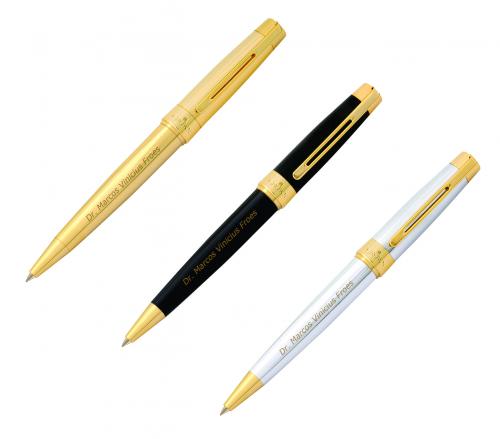 YM19840 Caneta Esferografica CROWN PRESIDENT 14CM. Escrita macia, garantia e assistencia técnica. Gravação a laser. Emabalgem individual em courinho YM19840 Caneta Esferografica CROWN PRESIDENT 14CM. Escrita macia, garantia e assistencia técnica. Gravação a laser. Emabalgem individual em courinho