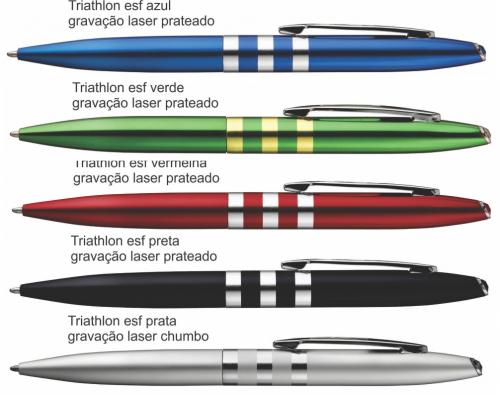 YW10048 Caneta Esferografica CROWN TRIATHLON ALUMINIO ESFERO 13,7CM. Escrita macia, garantia e assistencia técnica. Gravação a laser. Emabalgem individual em Veludo YW10048 Caneta Esferografica CROWN TRIATHLON ALUMINIO ESFERO 13,7CM. Escrita macia, garantia e assistencia técnica. Gravação a laser. Emabalgem individual em Veludo