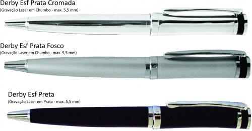 YM10065 Caneta Esferografica CROWN DERBY. Escrita macia, garantia e assistencia técnica. Gravação a laser. Emabalgem individual em courinho YM10065 Caneta Esferografica CROWN DERBY. Escrita macia, garantia e assistencia técnica. Gravação a laser. Emabalgem individual em courinho
