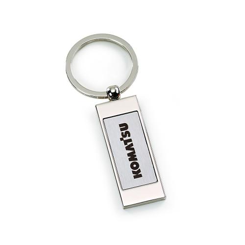 CHV0081 Chaveiro retangular em metal » Embalagem: Caixa preta - Med.: 110x50x13mm » Gravação: A laser 01 lado CHV0081 Chaveiro retangular em metal » Embalagem: Caixa preta - Med.: 110x50x13mm » Gravação: A laser 01 lado