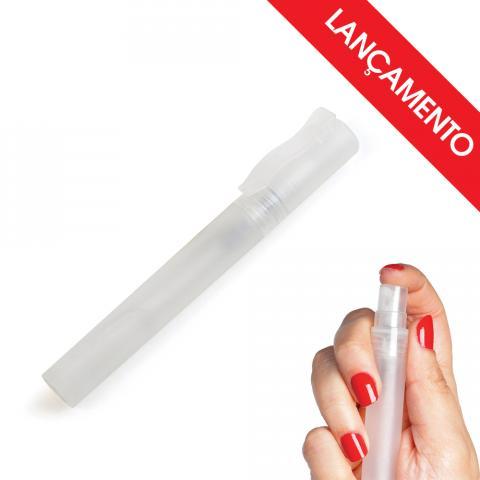 BO00300 Borrifador em Polipropileno para álcool gel. Pode ser usado com outras substâncias líquidas. Capacidade: 10ml Dimensões: 13,5x1,5cm. Gravação silk 01 cor. Embalagem individual em saquinho presente BO00300 Borrifador em Polipropileno para álcool gel. Pode ser usado com outras substâncias líquidas. Capacidade: 10ml Dimensões: 13,5x1,5cm. Gravação silk 01 cor. Embalagem individual em saquinho presente