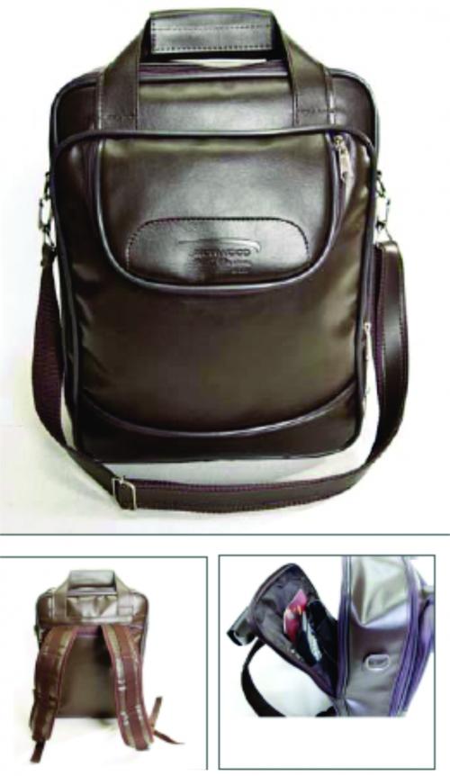 MC278 PASTA MOCHILA EM SNTÉTICO NOBRE. POSSUI 2 COMPARTIMENTOS, 2 BOLSOS FRONTAL E BOLSO NAS COSTAS PARA ESCONDER ALÇAS DA MOCHILA, BOLSOS ORGANIZADORES INTER-NOS, BOLSO PORTA NOTEBOOK, ALÇAS DE MÃO DE PASTA EXECUTIVA.MATERIAL KOURART / POLIESTER 600 DIMENSÕES :030 C x 040 A x 016 L cm CORES DISP. : CAFÉ / MARRON MC278 PASTA MOCHILA EM SNTÉTICO NOBRE. POSSUI 2 COMPARTIMENTOS, 2 BOLSOS FRONTAL E BOLSO NAS COSTAS PARA ESCONDER ALÇAS DA MOCHILA, BOLSOS ORGANIZADORES INTER-NOS, BOLSO PORTA NOTEBOOK, ALÇAS DE MÃO DE PASTA EXECUTIVA.MATERIAL KOURART / POLIESTER 600 DIMENSÕES :030 C x 040 A x 016 L cm CORES DISP. : CAFÉ / MARRON