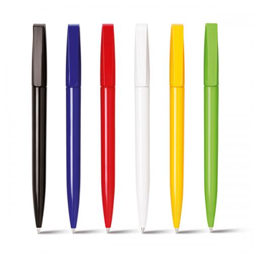 81107 SALLY Caneta Esferográfica Top Pen. ABS. Acabamento brilhante. Mecanismo twist. ø10 x 136 mm> Gravação 01 cor 81107 SALLY Caneta Esferográfica Top Pen. ABS. Acabamento brilhante. Mecanismo twist. ø10 x 136 mm> Gravação 01 cor