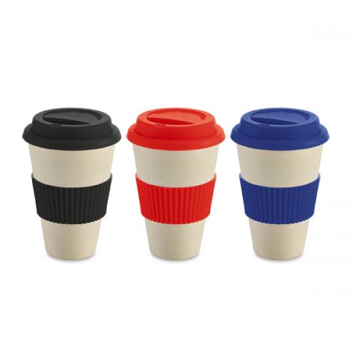94626 Copo para viagem. Fibra de bambu e melanina. Com tampa e banda de silicone. Capacidade até 450 ml. Food grade. ø96 x 140 mm. Gravação 01 cor/ 01 lado 94626 Copo para viagem. Fibra de bambu e melanina. Com tampa e banda de silicone. Capacidade até 450 ml. Food grade. ø96 x 140 mm. Gravação 01 cor/ 01 lado
