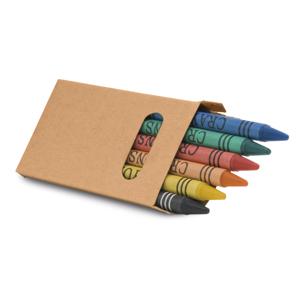 91754 Caixa de cartão com 6 gizes de cera. 53 x 92 x 9 mm. Gravação 01 cor / 01 lado 91754 Caixa de cartão com 6 gizes de cera. 53 x 92 x 9 mm. Gravação 01 cor / 01 lado