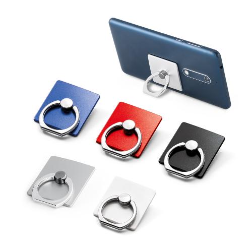 97150 Suporte de anel para smartphone em ABS com autocolante no verso. - Medidas: 35 x 40 x 6 mm - Personalização: Tampografia 1 cor - Gravação: 25 x 6 mm. 97150 Suporte de anel para smartphone em ABS com autocolante no verso. - Medidas: 35 x 40 x 6 mm - Personalização: Tampografia 1 cor - Gravação: 25 x 6 mm.